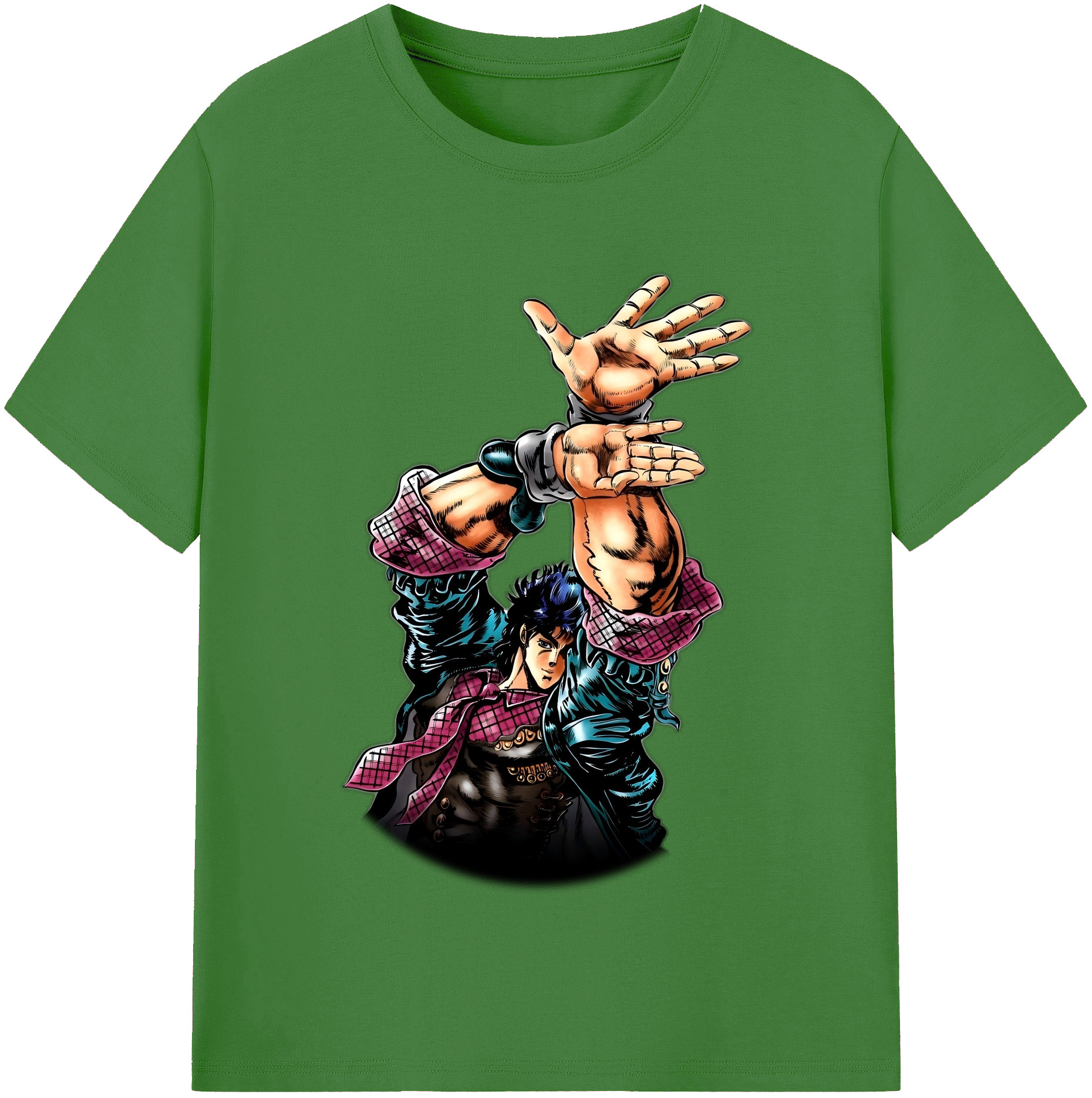 （画像用） ジョジョの奇妙な冒険 /ジョナサン?ジョースター JoJo's Bizarre Adventure Jonathan Joestar レディースカジュアルプリントTシャツ（綿100％）